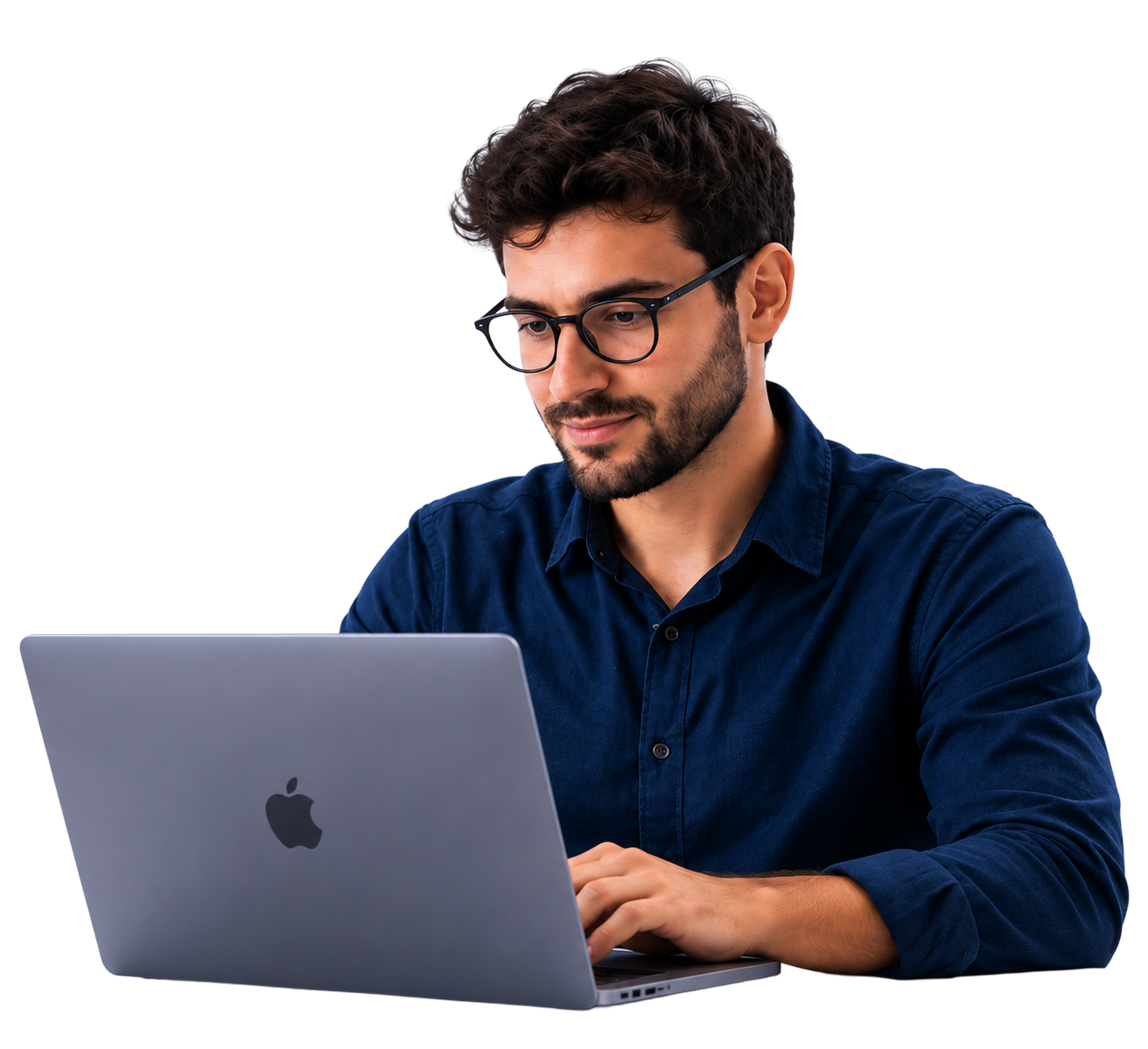 Contador da Conecta Contábil acompanhando o faturamento de um cliente no notebook
